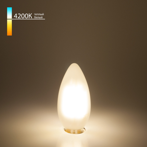 Купить Филаментная светодиодная лампа "Свеча" С35 7W 4200K E14 BLE1410