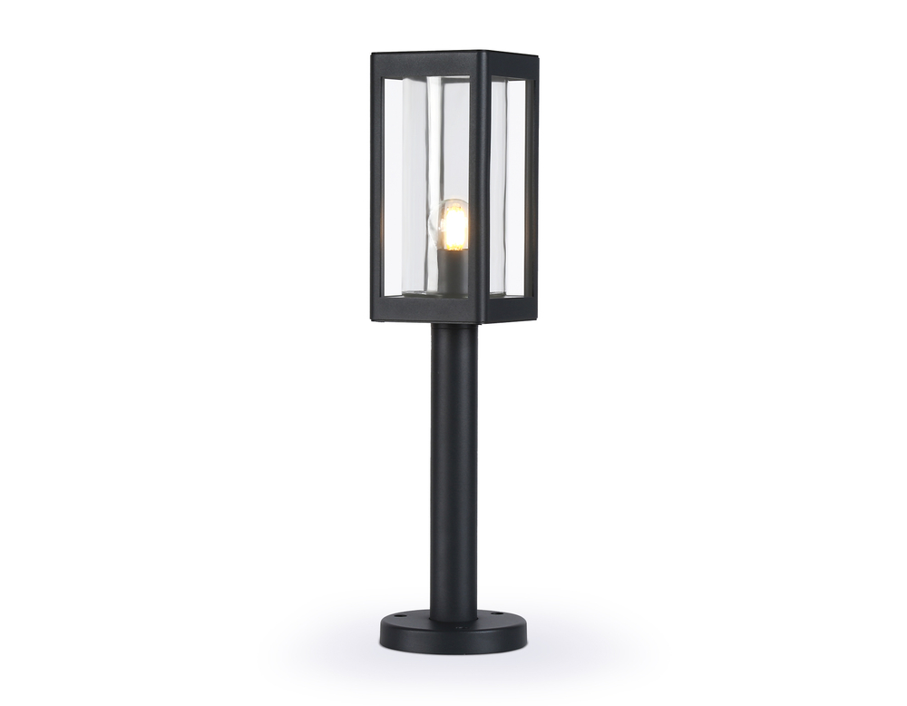 ST2417 BK/CL черный/прозрачный IP54 E27 max 40W 110*110*500