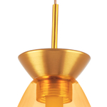 805113 Люстра COLORE LED 1х4W 220LM ЗОЛОТО/ЯНТАРЬ 3000K