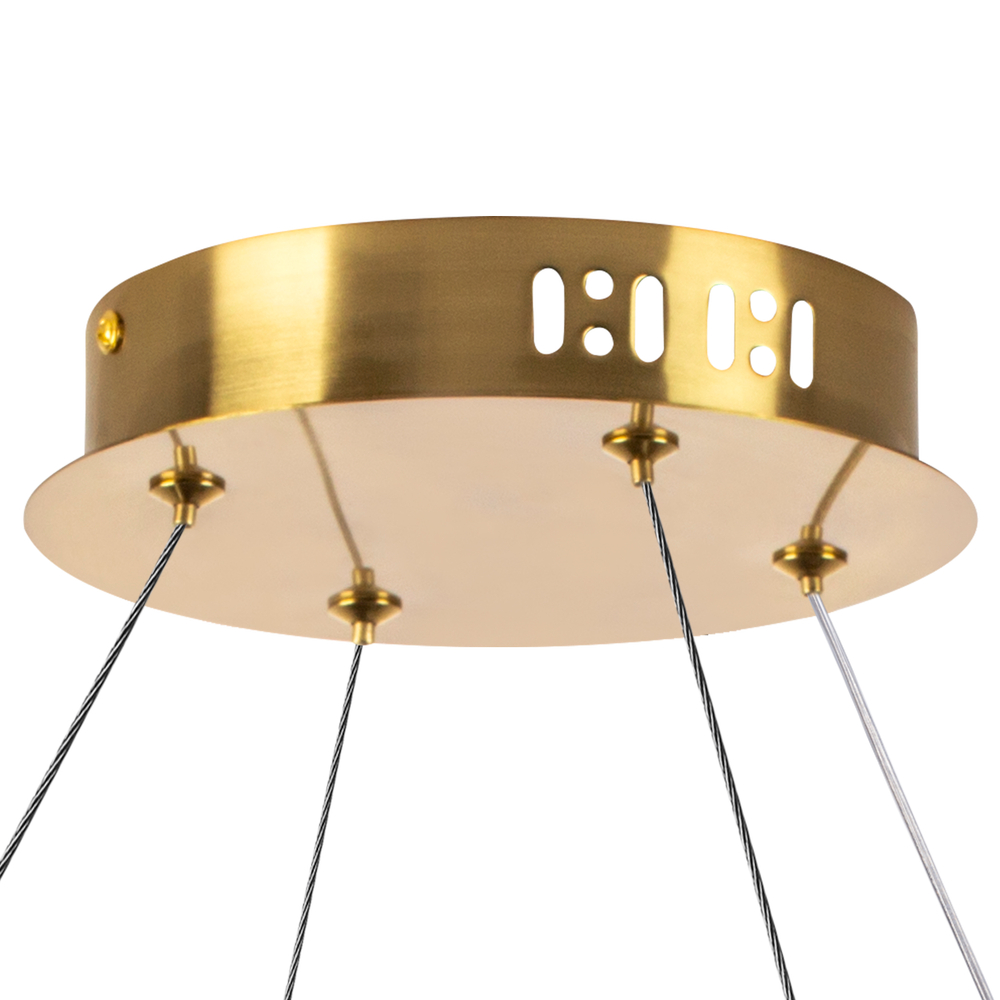 699083 Люстра VIDARE 40W LED 3080LM ЗОЛОТО 3000K IP20