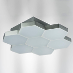 750072 Люстра потол FAVO LED-35W 1680LM Серебро 3000K