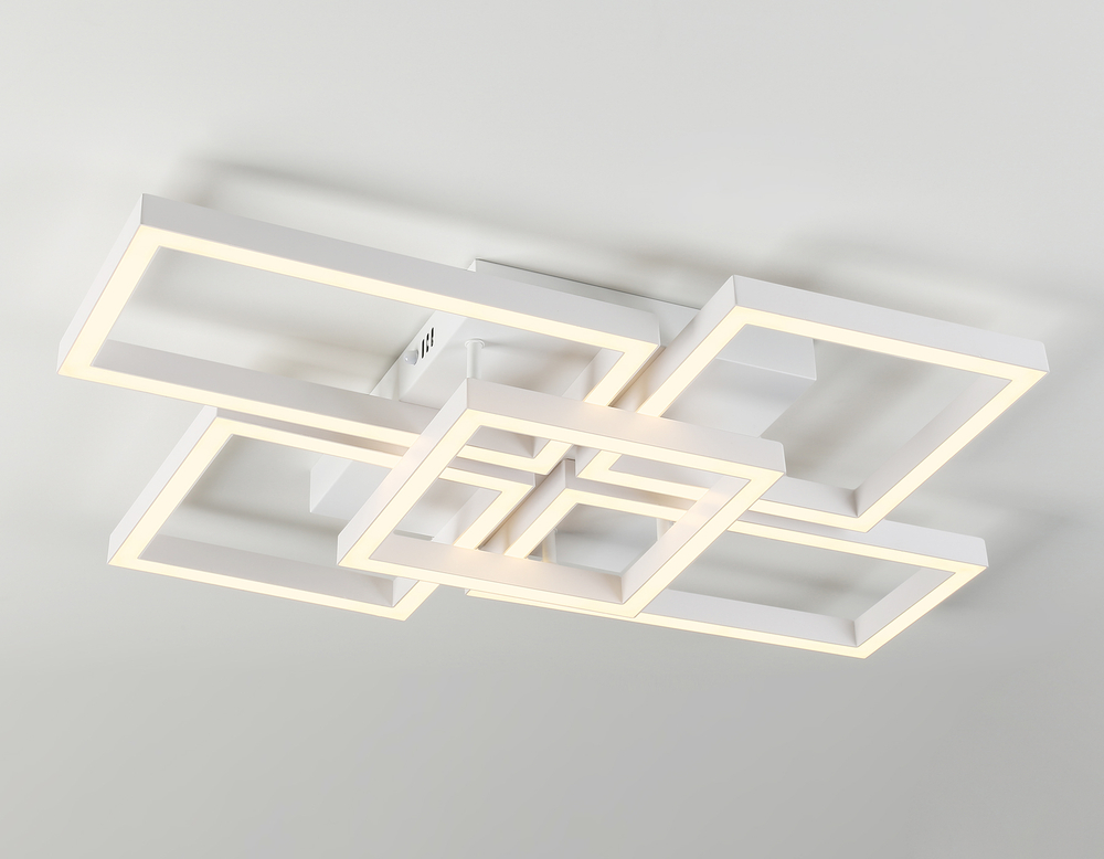 FA1011/4+1 WH белый 90W 3000K-6400K 710*490*95 (ПДУ ИК)