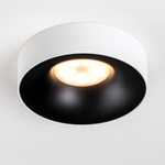 L01002720 Светильник LEVIGO MR16/HP16 ЧЕРНЫЙ/БЕЛЫЙ МАТОВЫЙ (010027+510020)