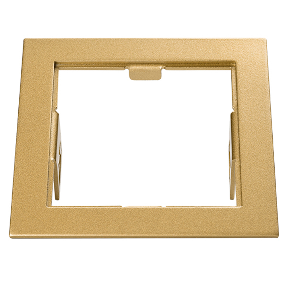 214513 Рамка DOMINO QUADRO MR16 ЗОЛОТО