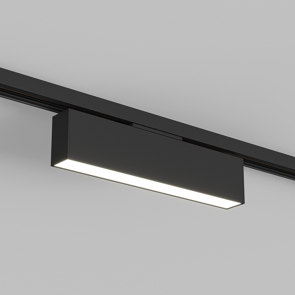 DK6440-BK Трековый светильник IP 20, 10 Вт, LED 4000, черный, алюминий