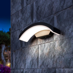 Пылевлагозащи<wbr>щенный настенный светодиодный светильник Asteria D IP54 1671 Techno LED черный