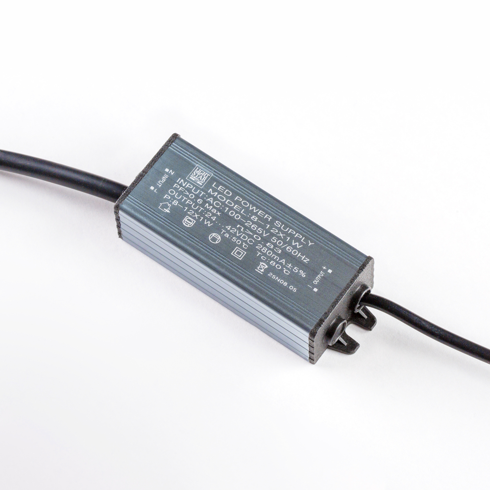 385037 Светильник CICLONE CYL 12W LED 923LM 60G ЧЕРНЫЙ 3000K IP65