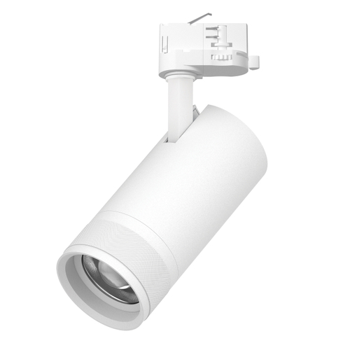 Купить C4306QT Светильник CANNO PRO д/треков QUATTRO LED 30W 2100LM 20-55G БЕЛЫЙ 2700-4200-6000K IP20 с адаптером (304306 + 594006)