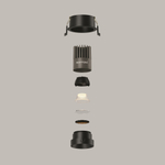 Встраиваемый светильник Technical DL115-10W-2.7K-B