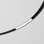 Slim Magnetic Трековый светильник для радиусного шинопровода 8W 4200K Planar чёрный Ø 1200мм 85181/01