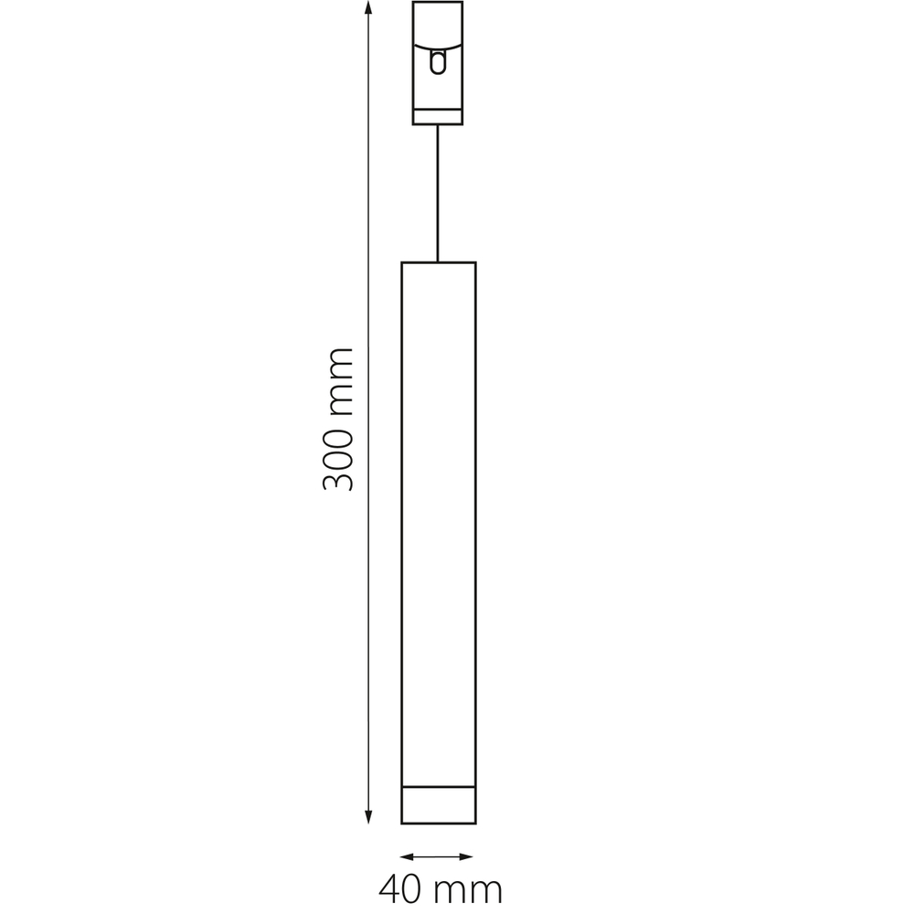 237137 Светильник 48V подвесной д/1-фазн трека DUE LED 5W 300LM 24G ЧЕРНЫЙ 3000K IP20
