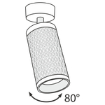 Потолочный светильник Technical C034CL-01W