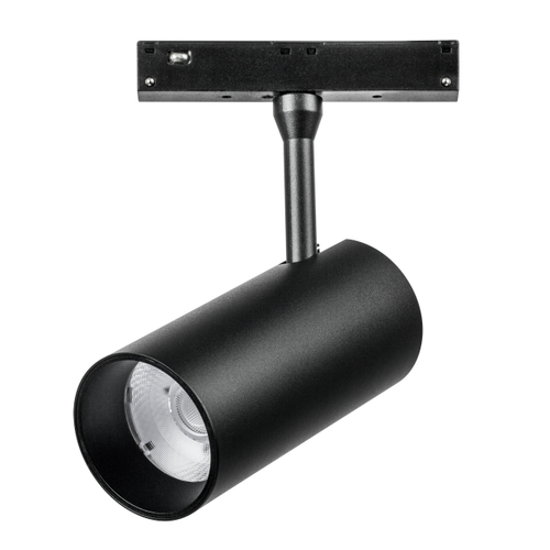 Купить 209237 Светильник 48V для 1-фазного трека UNO LED 15W 1200LM 28G ANTIGLARE ЧЕРНЫЙ МАТОВЫЙ 3000K