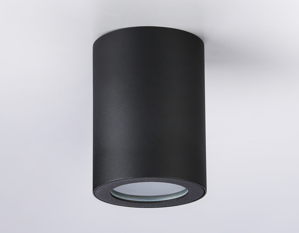TN22799 BK черный IP44 GU10 max 12W D65*90
