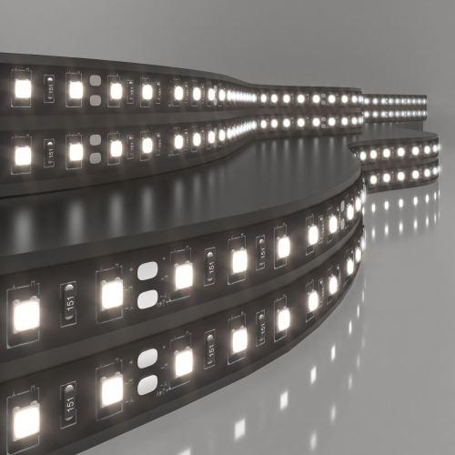 Купить Светодиодная лента 24 В 14,4 Вт/м 60 Led/м 5050 IP20, дневной белый 4200K, Black, 5 м Лента светодиодная 24V 14,4W 60Led 5050 IP20 дневной белый, Black, 5м
