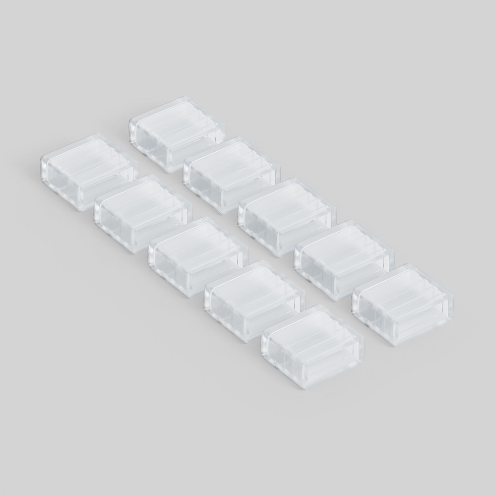 Заглушка для светодиодной ленты Premium универсальная 220V 2835 (10 шт.) End Cup 220V 2835