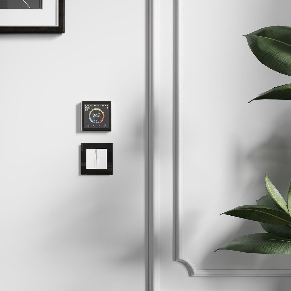 Умный сенсорный терморегулятор Werkel Wi-Fi 3500W IP20 W1851101 белый