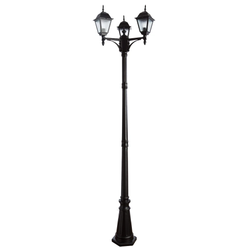 Купить Парковый светильник Arte Lamp BREMEN A1017PA-3BK