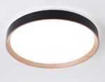 FZ1326 BK/LWD черный/светлое дерево IP20 60W 3000-6400K D490*80 (ПДУ ИК)