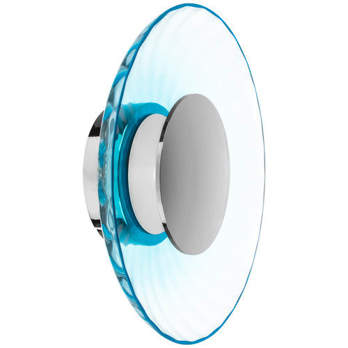 Купить 809025 Настенно-потолочный светильник CELESTA LED 24W 600LM ХРОМ/ГОЛУБОЙ 3000K