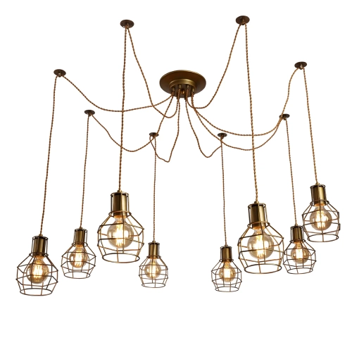 Купить Подвесная люстра Arte Lamp INTERNO A9182SP-8BZ