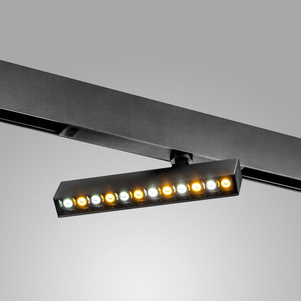 205317 Светильник д/1-фазного трека TETA  APP LED 9W 700LM 24G ЧЕРНЫЙ PRO 3000-6000K DIM