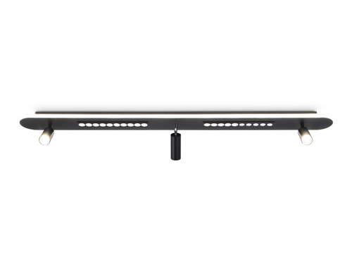 Купить FL51452/1+3 BK черный 79W 3000K-6400K+4200K 1200*125*100 (Без ПДУ)
