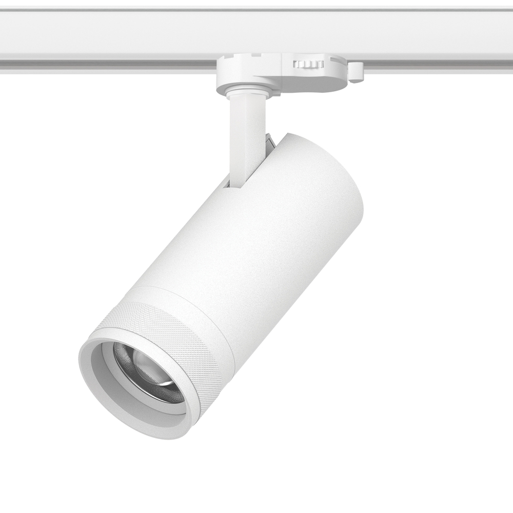 C4206QT Светильник CANNO PRO д/треков QUATTRO LED 20W 1400LM 20-55G БЕЛЫЙ 2700-4200-6000К IP20  с адаптером (304206 + 594006)
