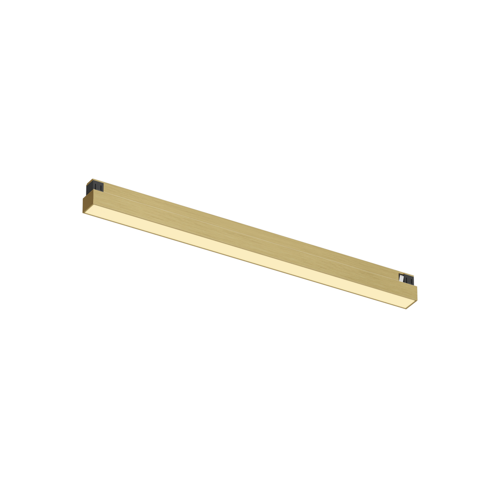 DK5751-SB Светильник для трека SHINE LINEAR со светодиодом, L301*W19*H27, 48V DC, 12W, RA?90, 3000K, IP20, сатинированная латунь, алюминий