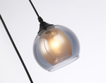 TR3541/3 BK/SM/FR черный/дымчатый/белый матовый E27/3 max 40W D280*800