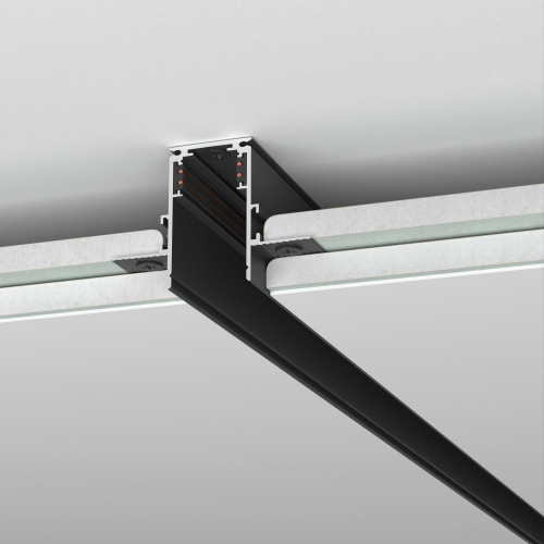 Купить Slim Magnetic Шинопровод встраиваемый под ГКЛ 9,5мм черный (2м) 85209/00 85209/00