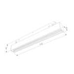 Slim Magnetic WL01 Трековый светильник 6W 4200K черный 85007/01 85007/01