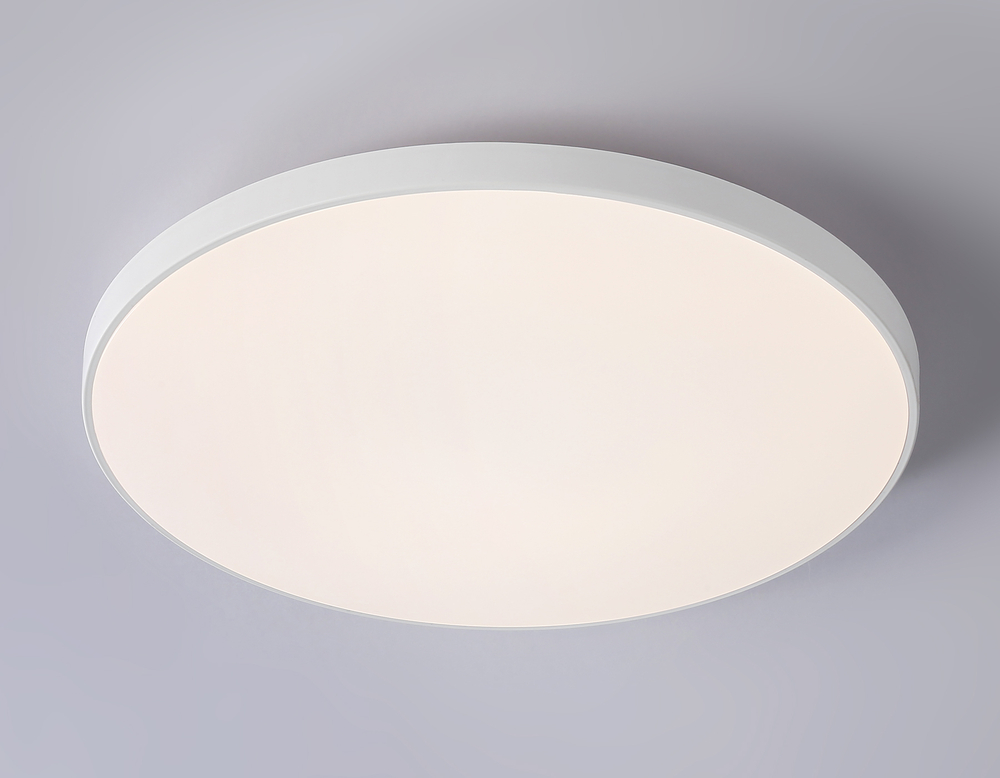 FZ1221 WH белый IP44 18W 4200K D302*50 (Без ПДУ)
