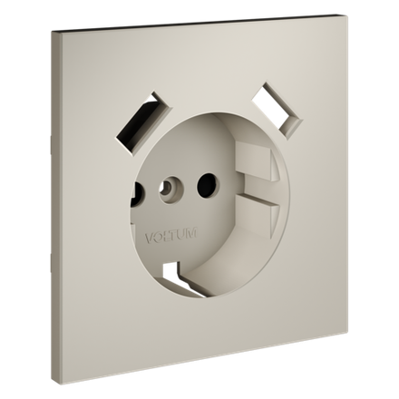Розетки с USB Voltum