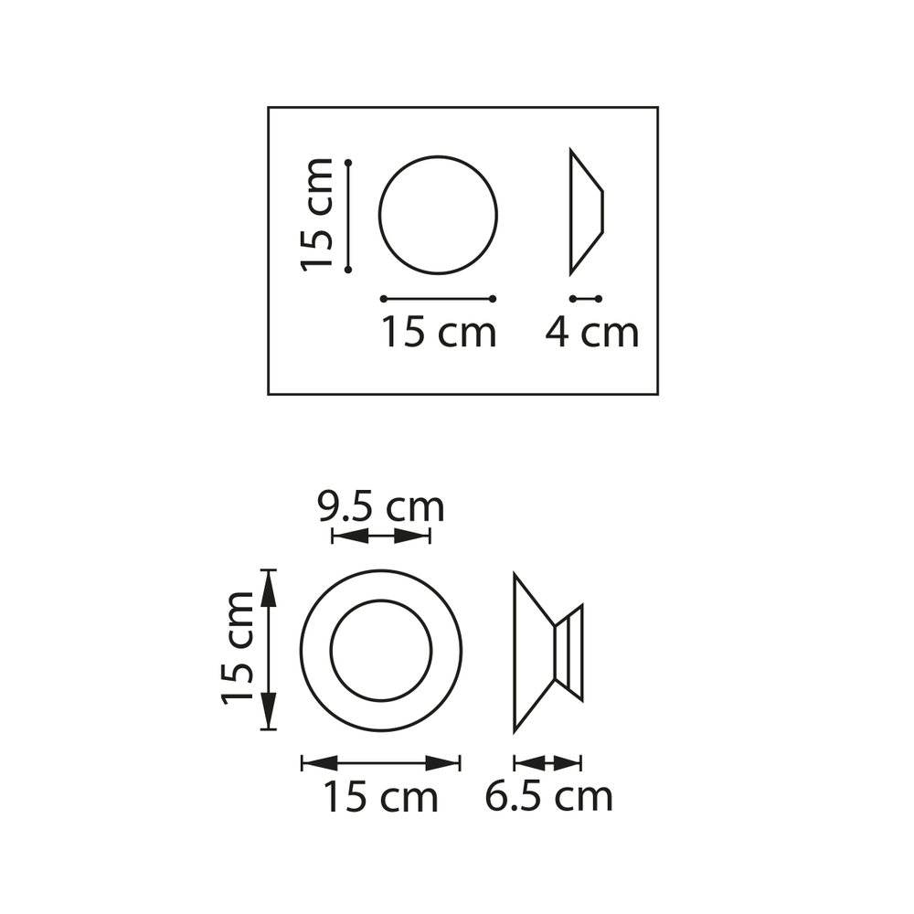 809103 Бра CELESTA LED 6W 280LM ЗОЛОТО 3000K