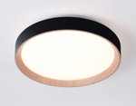 FZ1324 BK/LWD черный/светлое дерево IP20 41W 3000-6400K D390*70 (ПДУ ИК)
