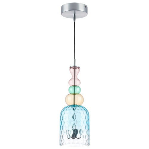 Купить 814002 Люстра BELLE LED 1х8W 400LM АЛЮМИНИЙ/МУЛЬТИКОЛОР 3000K