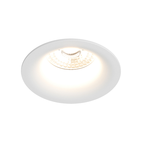 Купить DK3024-WH Встраиваемый светильник, IP 20, 10 Вт, GU5.3, LED, белый, пластик