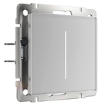 Умный сенсорный диммер Werkel Wi-Fi 500W IP20 W3443106 серебряный