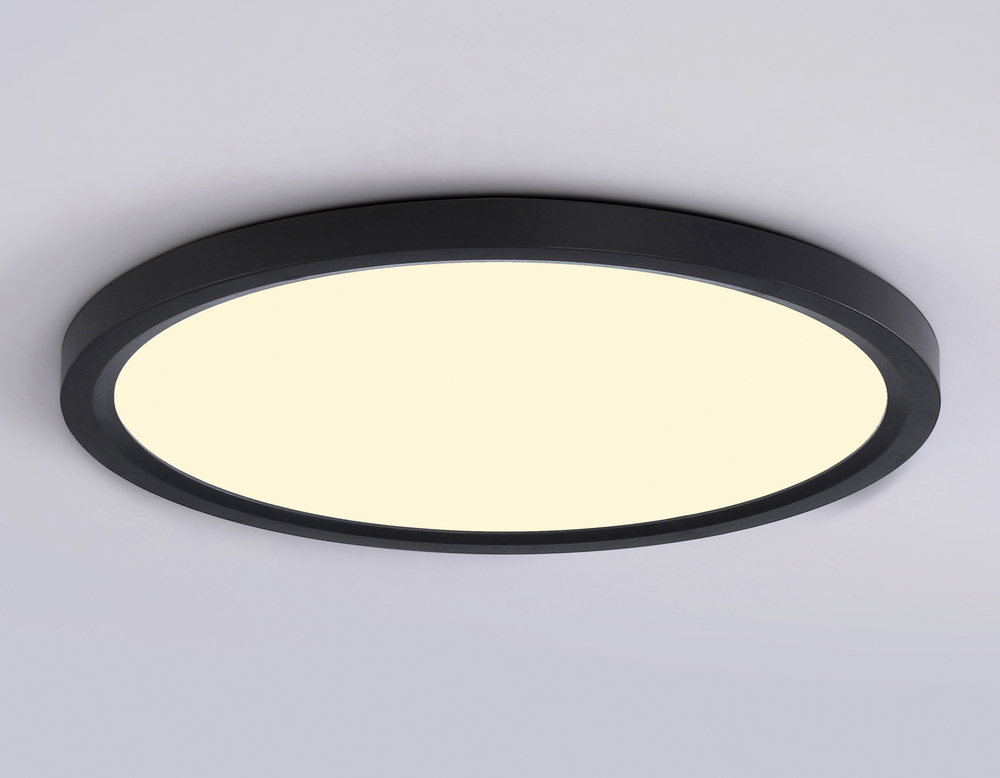 FZ1910 BK черный IP54 44W 3000K-6500K CCT-переключатель D600*25 (Без ПДУ)