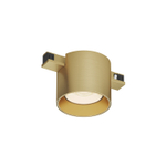DK5743-SB Светильник для трека SHINE SPOT со светодиодом, D70*H60, 48V DC, 8W, RA?90, 3000K, IP20, сатинированная латунь, алюминий