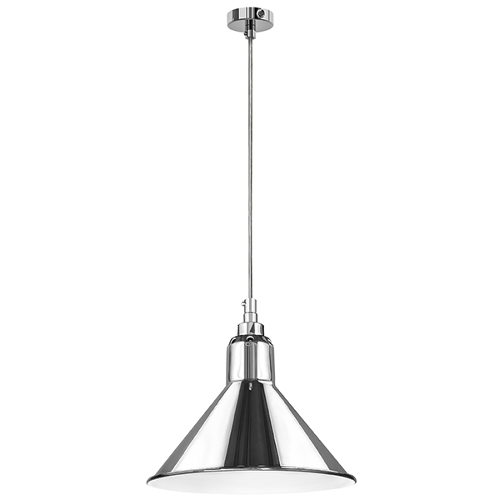 765024 Люстра LOFT 1х40W E14 ХРОМ