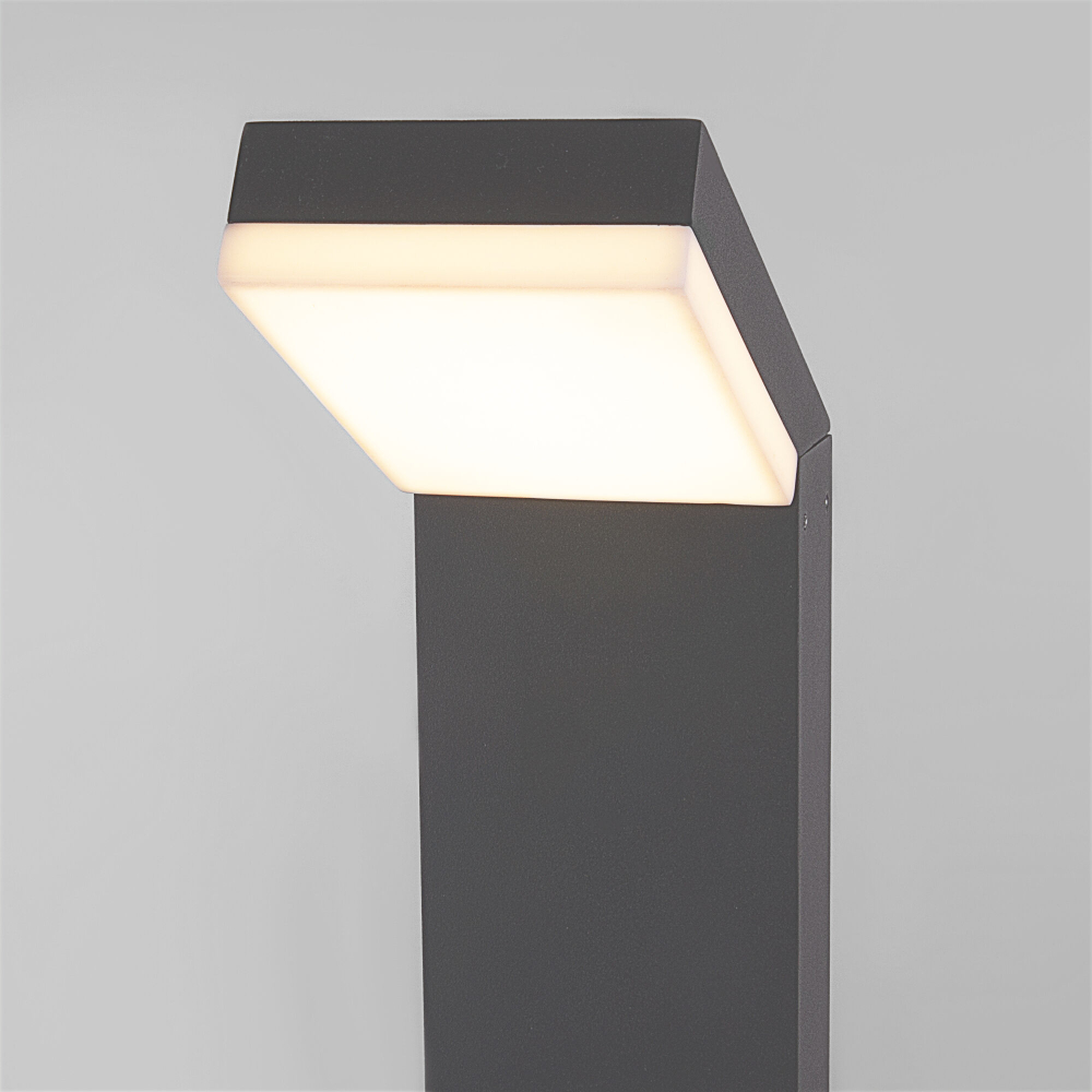 Ландшафтный светодиодный светильник серый Sensor IP54 1542 TECHNO LED серый