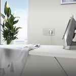 Умная встраиваемая розетка Werkel Wi-Fi 3500W IP20 W1171606 серебряный