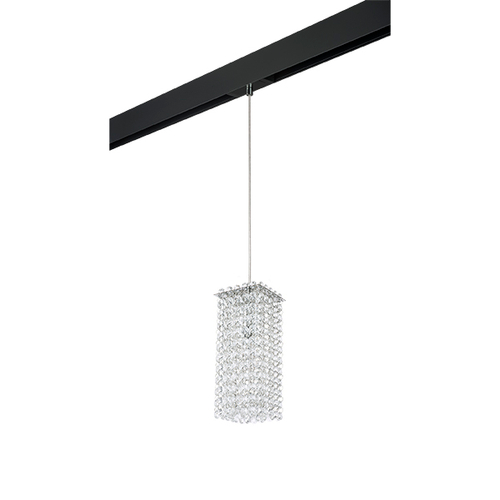 Купить PRO795424 Светильник д/1-фазн трека CRISTALLO 1х40W G9 ХРОМ/ЧЕРНЫЙ (795424+595007)