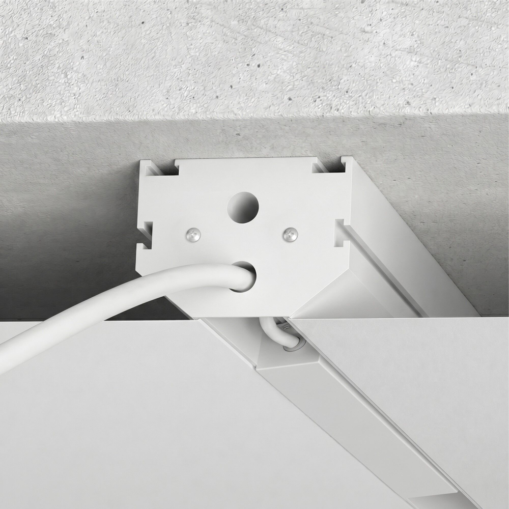 Slim Magnetic Заглушки для шинопровода в натяжной потолок 85204/00 белый 2 шт. 85206/00