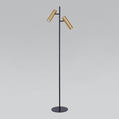 Купить Торшер с поворотными плафонами 01087/2 латунь