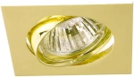 Точечный встраиваемый светильник Arte Lamp QUADRATISCH A2118PL-3GO