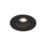 DK3061-BK Встраиваемый светильник, IP 20, 10 Вт, GU5.3, LED, черный/черный, пластик