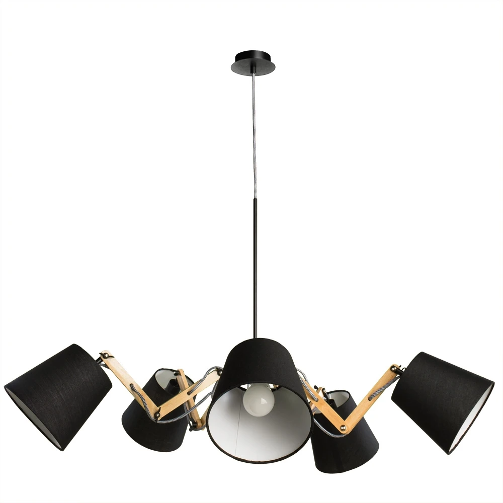 Подвесная люстра Arte Lamp PINOCCHIO A5700LM-5BK